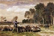 unknow artist Sheep 168 oil painting reproduction